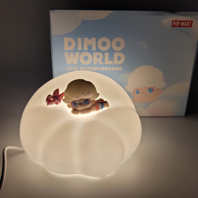 POPMART Dimoo Live Within Dream Cloud Lamp “NEW”