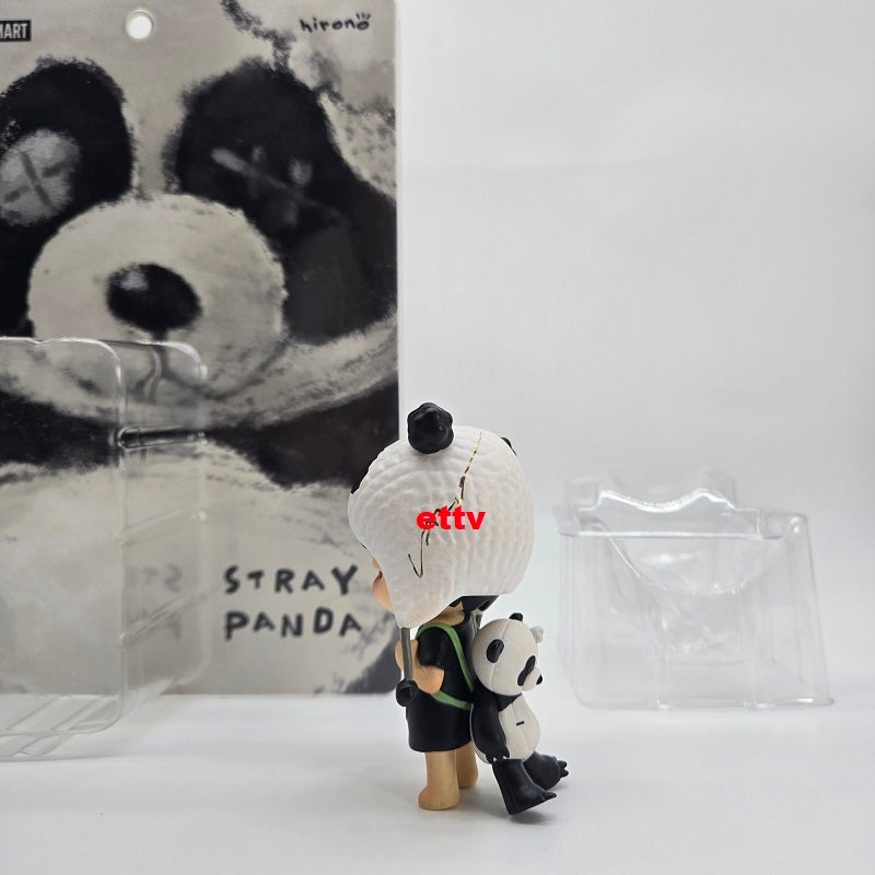 POPMART Rare Hand Signed Hirono Stray Panda PTS Beijing (S-Gold) by Artist Hirono