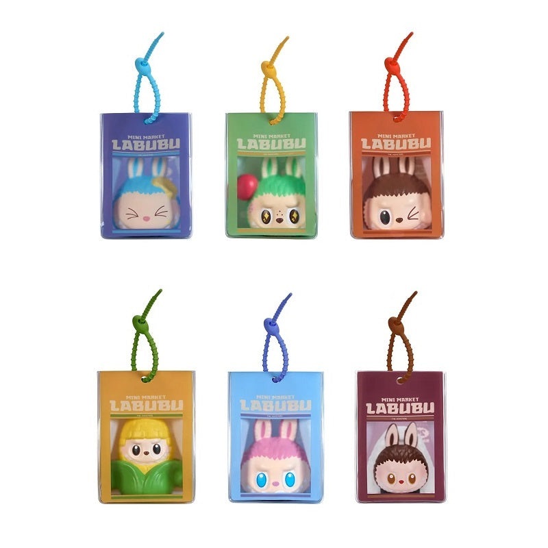 POP MART Labubu The Monsters Wacky Mart Pinch Pendant Squeeze