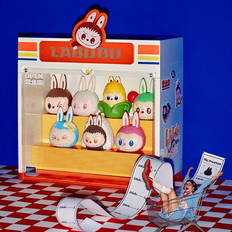 POPMART Labubu Wacky Mart Display Container, NEW
