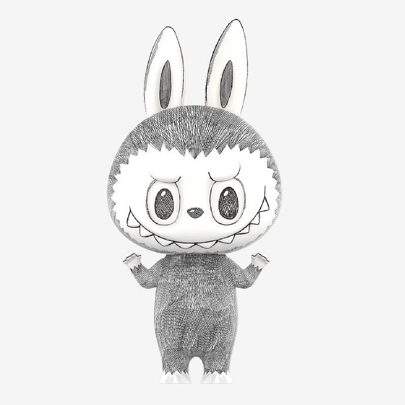 POPMART MEGA LABUBU 400% Sketch, NEW
