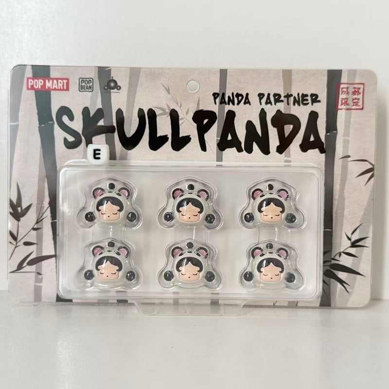 POPMART POPBEAN SKULLPANDA Panda Partner Set (Chengdu Exclusive) NEW