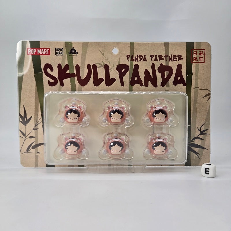 POPMART POPBEAN SKULLPANDA Panda Partner Set Pink (Chengdu Exclusive) NEW