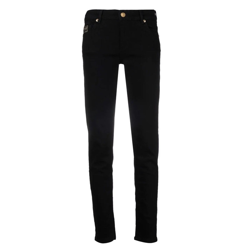 V-Emblem Slim Fit Jeans