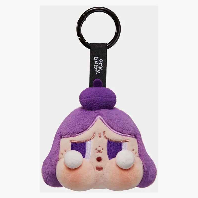 Pop Mart Crybaby Cheer Up, Baby! Series Plush Pendant Purple