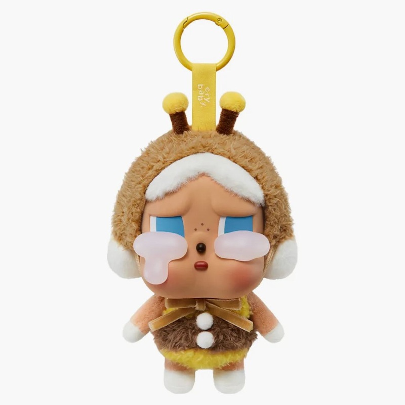 Pop Mart Crybaby Crying Again Series I’ll Bring You A Flower Vinyl Face Plush