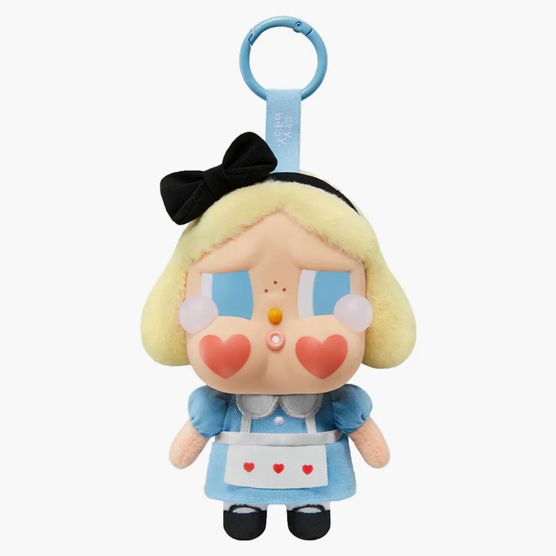 Pop Mart Crybaby Crying Again Series She’s Alice Vinyl Face Plush