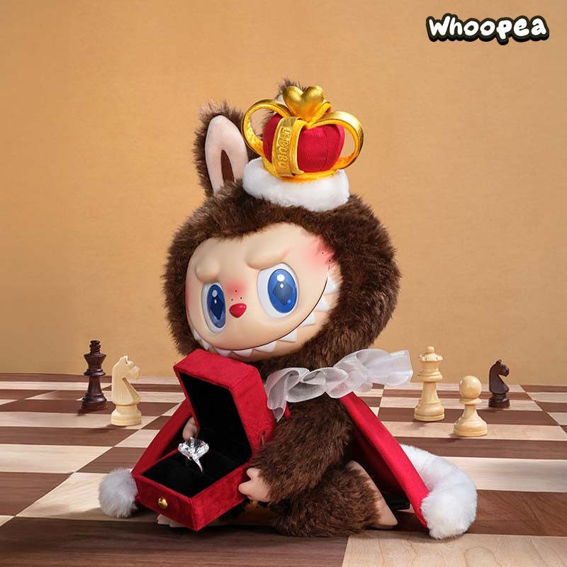 The Monsters Labubu Let’s Checkmate Series The King Vinyl Plush Doll