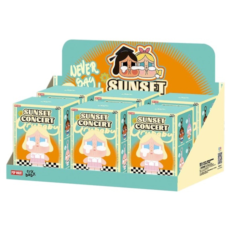 Pop Mart CRYBABY Sunset Concert Series Sealed Case