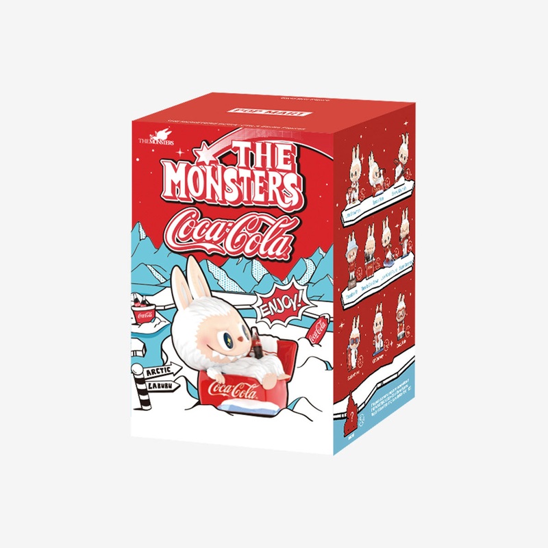 Pop Mart Labubu The Monsters Coca-Cola Series Figure Single Blind Box