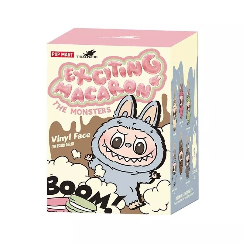 Pop Mart Labubu The Monsters Tasty Macarons Vinyl Face Blind Box Aanbiedingsprijs