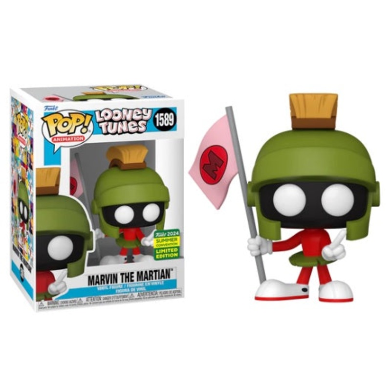 Looney Tunes Pop! Vinyl Figure Marvin the Martian with Flag [Summer Convention 2024] [1589]