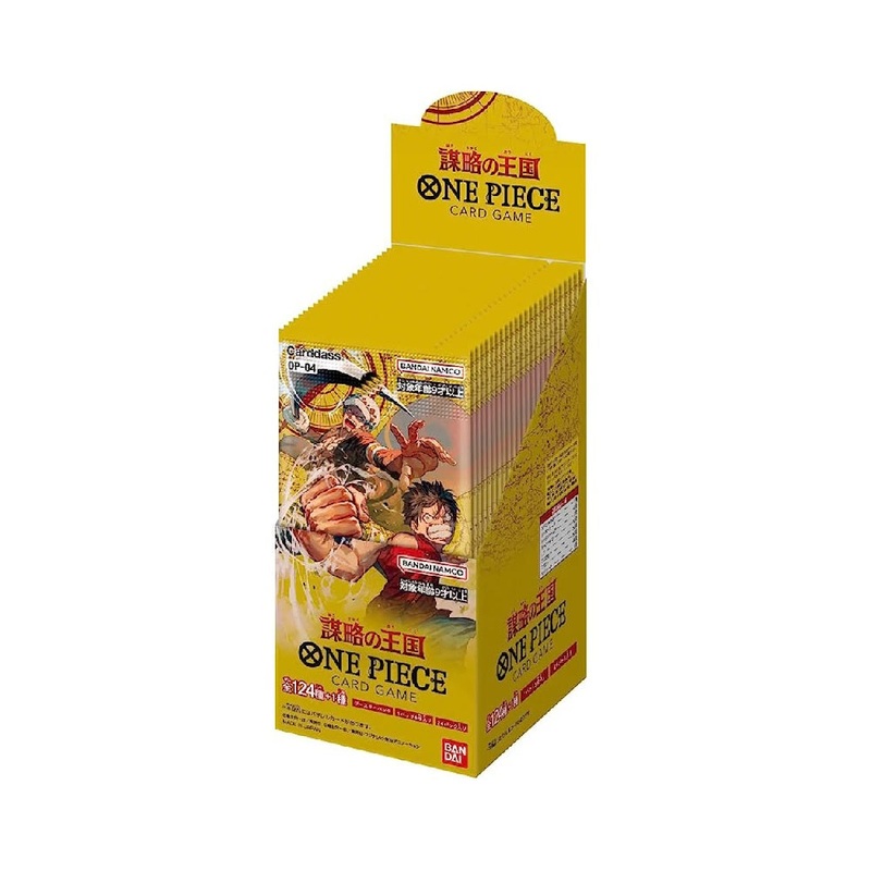 One Piece Card Game Kingdoms of Intrigue Booster Box (Japanese) (OP-04)