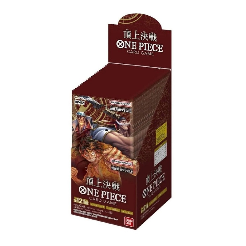 One Piece Card Game Paramount War Booster Box (Japanese) (OP-02)