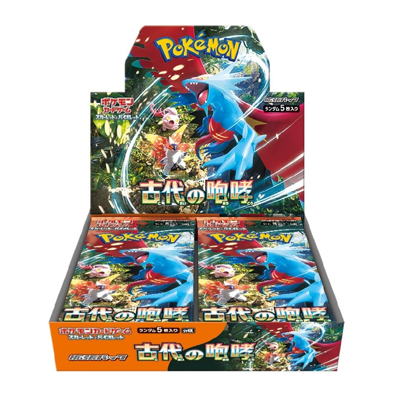 Pokemon TCG Scarlet & Violet Ancient Roar SV4K [Japanese] Booster Box
