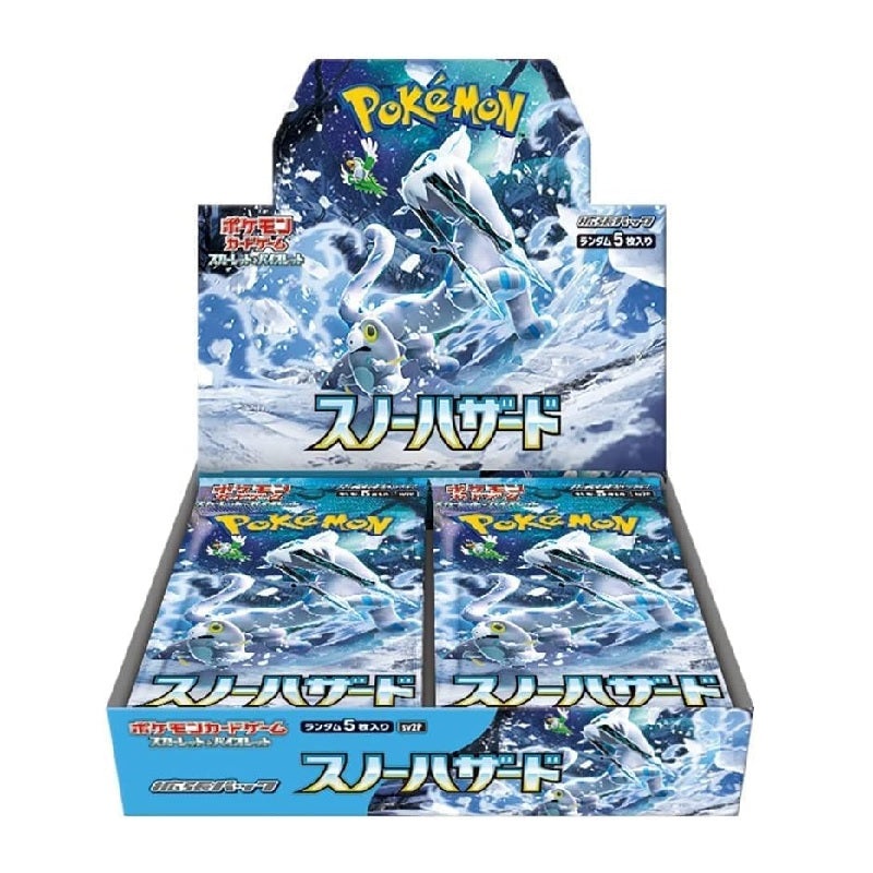 Pokemon TCG Scarlet & Violet Snow Hazard SV2P [Japanese] Booster Box