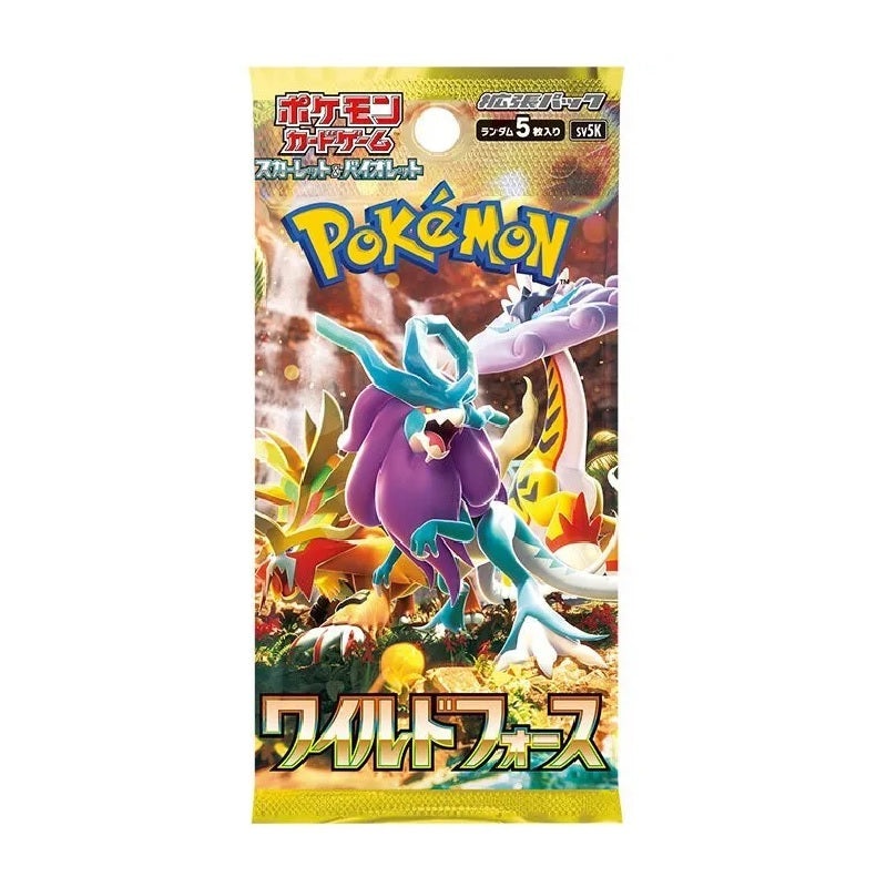 Pokemon TCG Scarlet & Violet Wild Force SV5K [Japanese] Booster Pack
