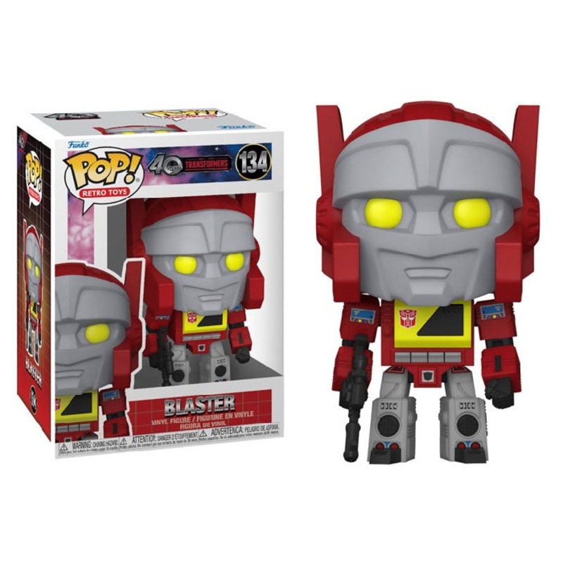 Transformers 40th Anniversary Pop! Vinyl Figure Blaster [134]