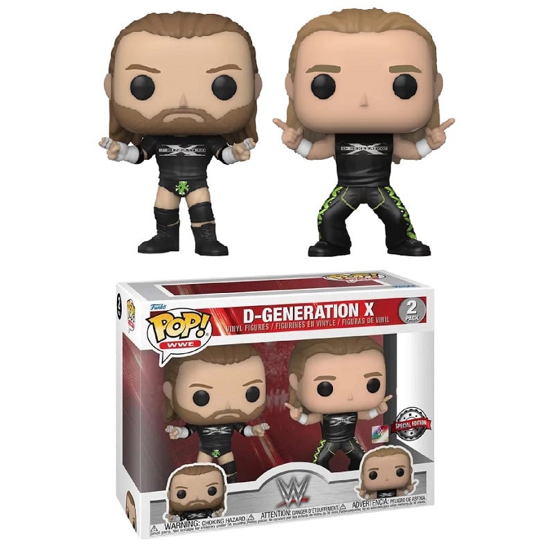 WWE Pop! Vinyl Figure D-Generation X [Special Edition] [2-Pack]