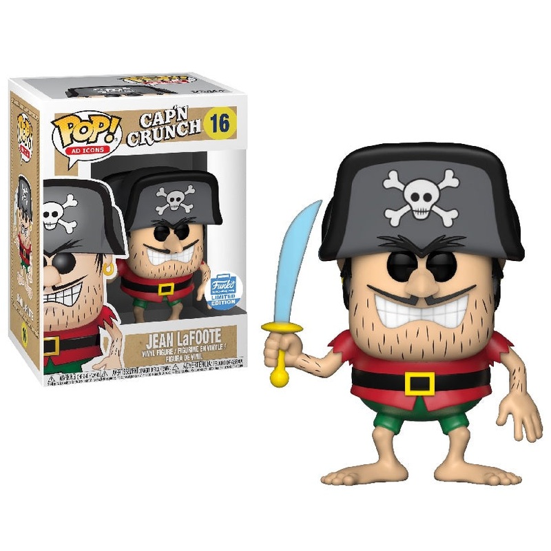 Ad Icons Pop! Vinyl Figure Jean LaFoote [Cap’n Crunch] [Funko-Shop] [16]