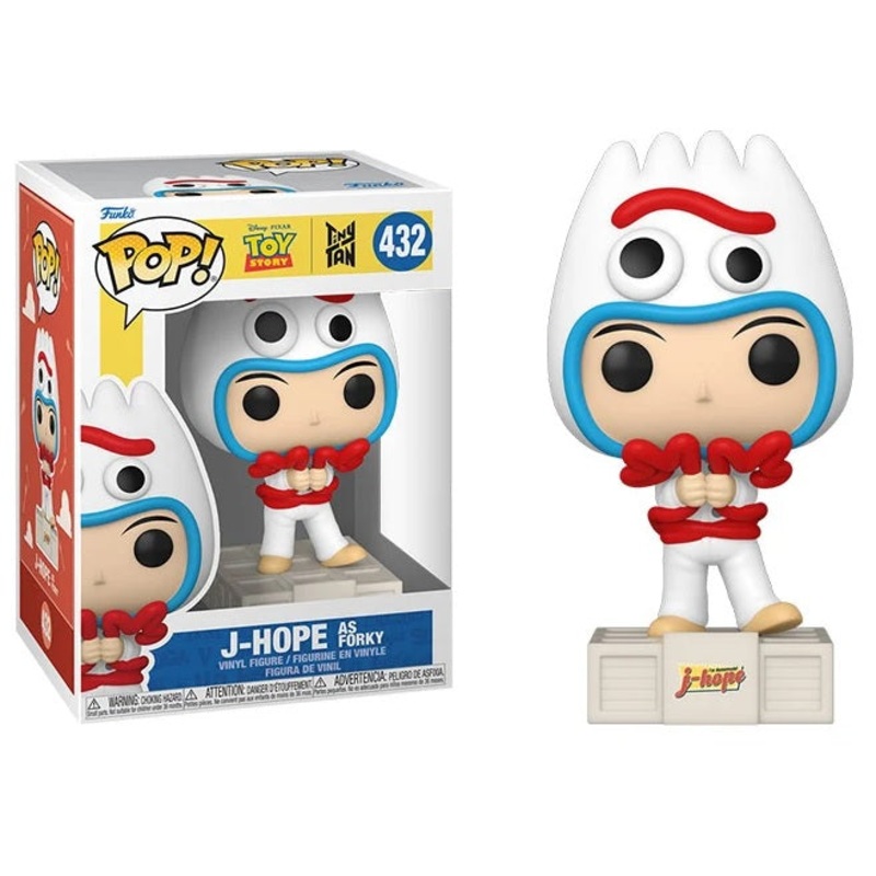 Toy Story x Tiny Tan Pop! Vinyl Figure J-Hope as Forky [432]