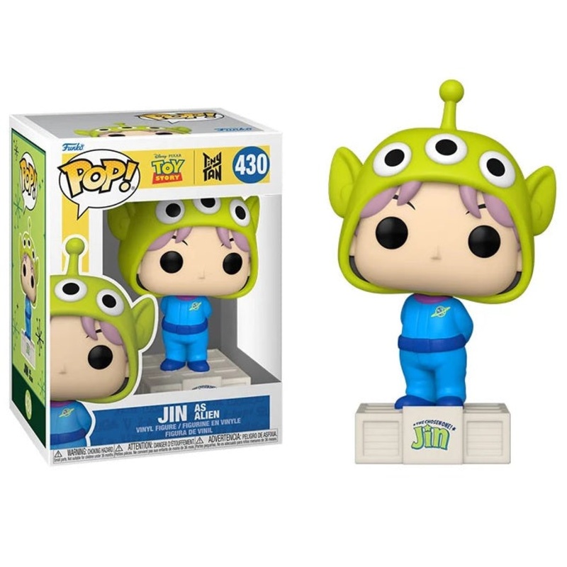 Toy Story x Tiny Tan Pop! Vinyl Figure Jin as Alien [430]
