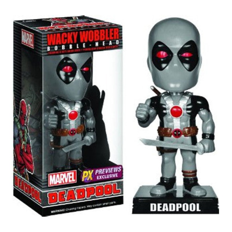 Wacky Wobbler Bobble-head: X-Force Deadpool [Previews Exclusive]