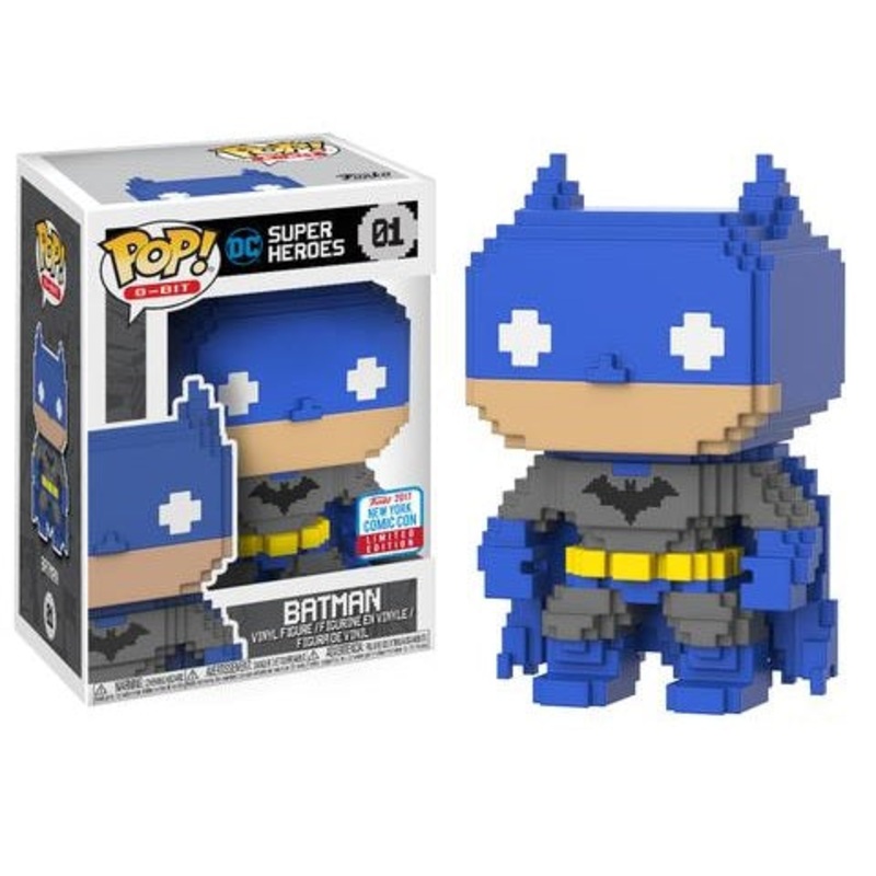 8-Bit Pop! Vinyl Figure Blue & Grey Batman [NYCC 2017 Exclusive] [1]