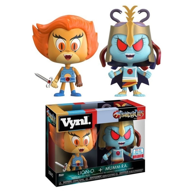 Thundercats Vynl. Figures Lion-O + Mumm-Ra [NYCC 2017 Exclusive] [2-Pack]