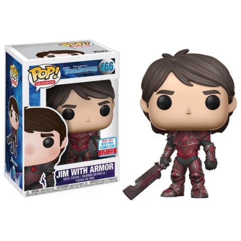 Trollhunters Pop! Vinyl Figure Jim (Red Armor) [NYCC 2017 Exclusive] [466]