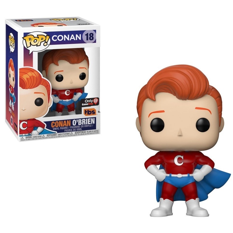 TV Pop! Vinyl Figure Conan O’Brien Super Suit [Conan] [18]