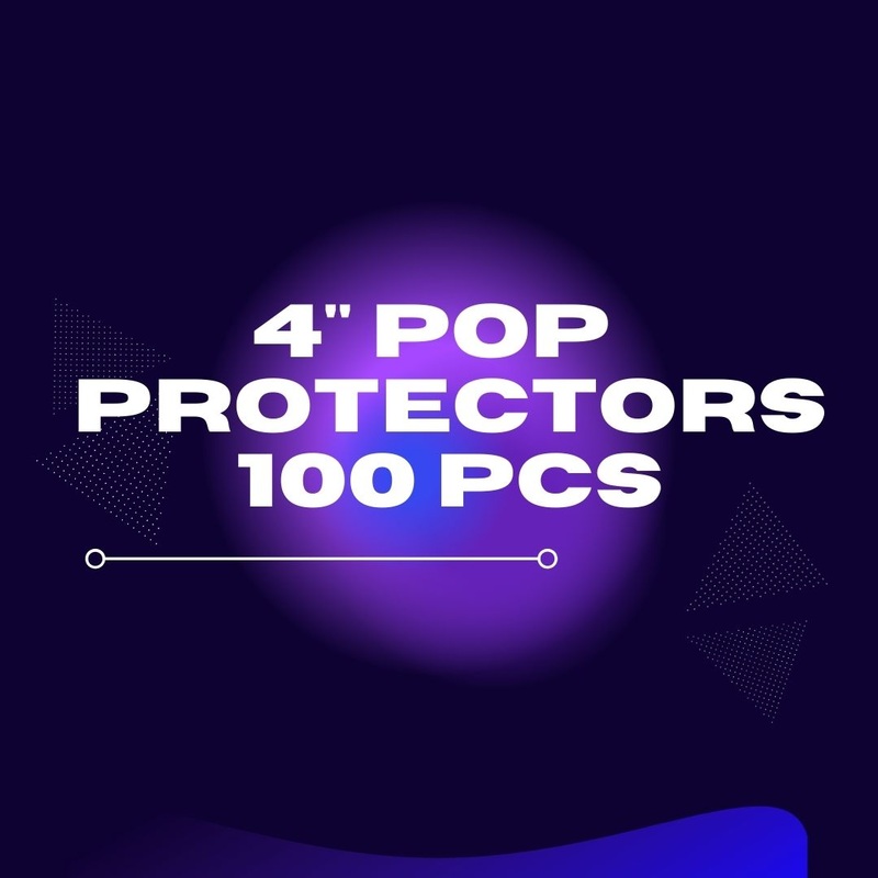 4 Inch Pop Protectors (100 Pieces)