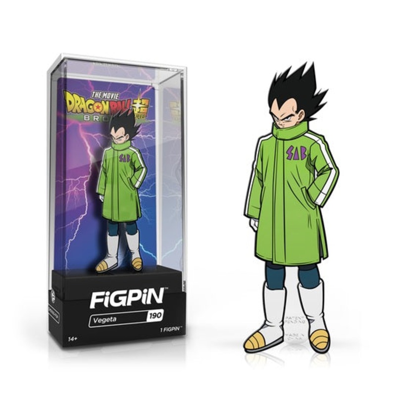 Dragon Ball Super: Broly FiGPiN Enamel Pin Vegeta [190]