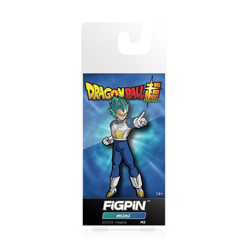 Dragon Ball Super: FiGPiN Mini Enamel Pin Super Saiyan God Super Saiyan Vegeta [M2]