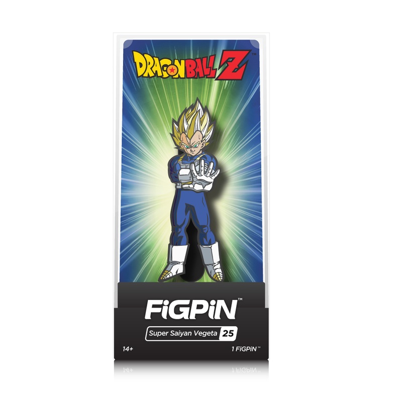 Dragon Ball Z: FiGPiN Enamel Pin Super Saiyan Vegeta [25]