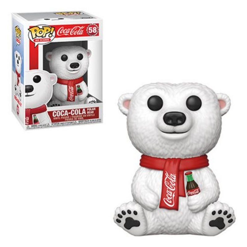 Ad Icons Pop! Vinyl Figure Coca Cola Polar Bear [58]