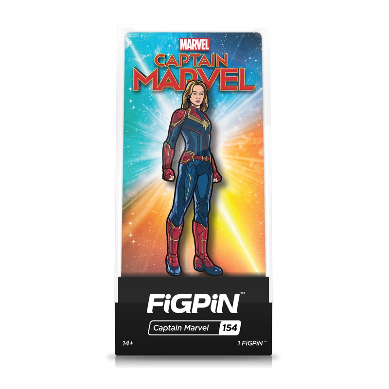 Captain Marvel: FiGPiN Enamel Pin Captain Marvel [154]
