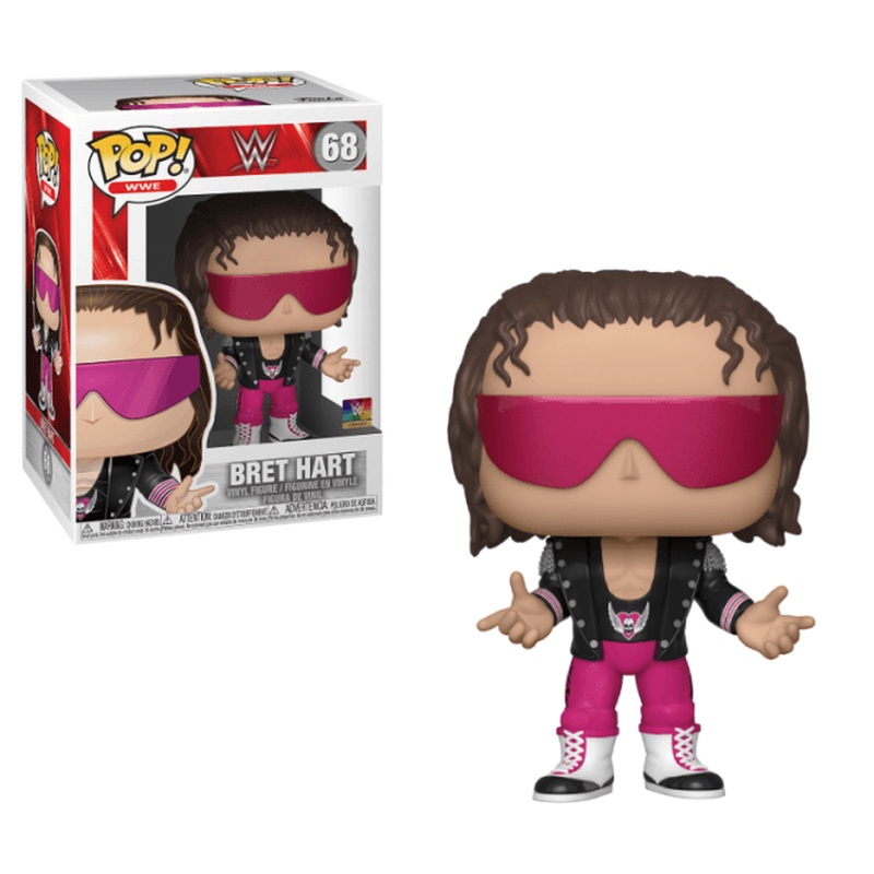 WWE Pop! Vinyl Figure Bret Hart with Jacket [68]
