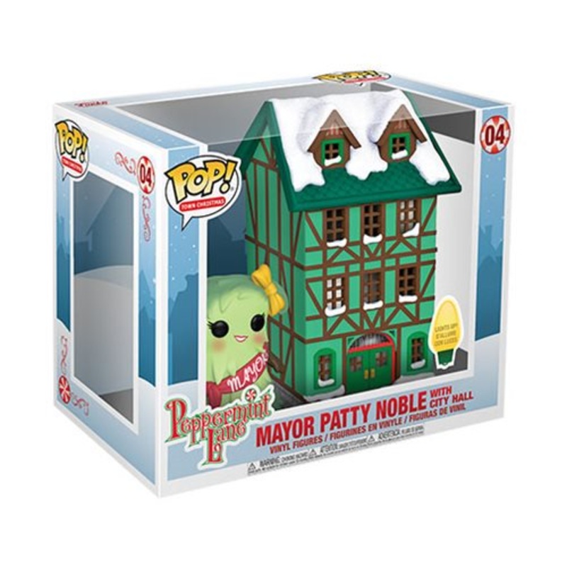 Town Pop! Vinyl Figure Mayor Patty Noble with City Hall [04]