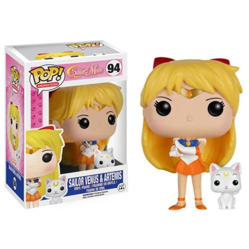 Anime Pop! Vinyl Figure Venus w/ Artemis (Sailor Moon)