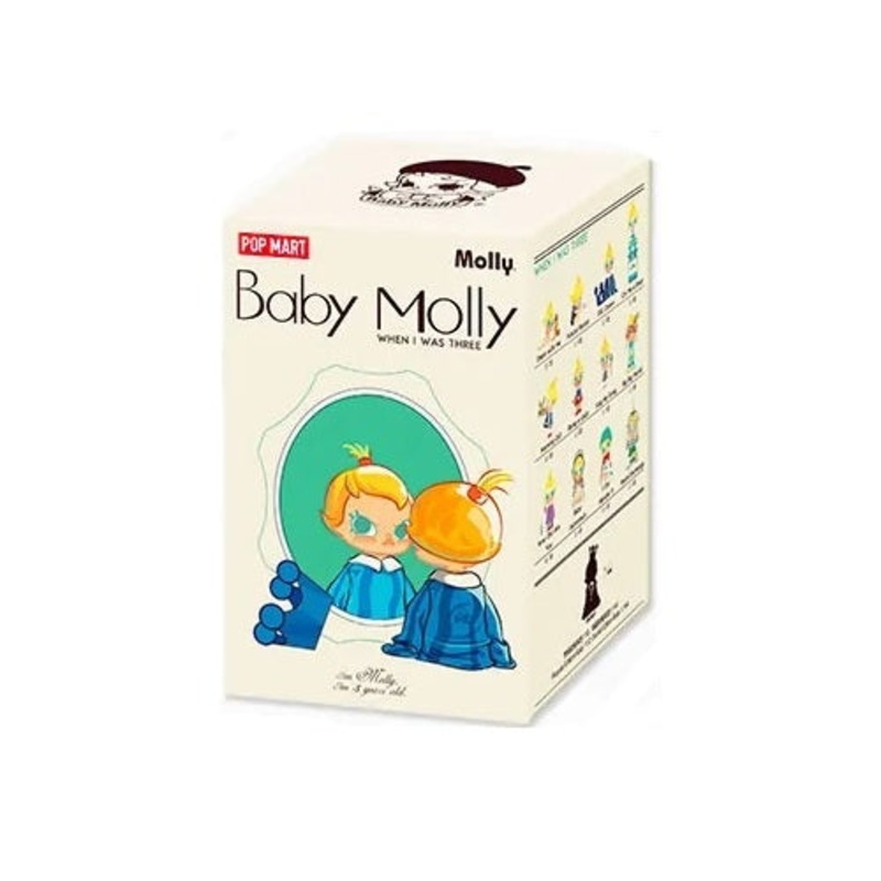 POP MART Baby Molly When I Was ThreeSeries Figures [1 Blind Box]