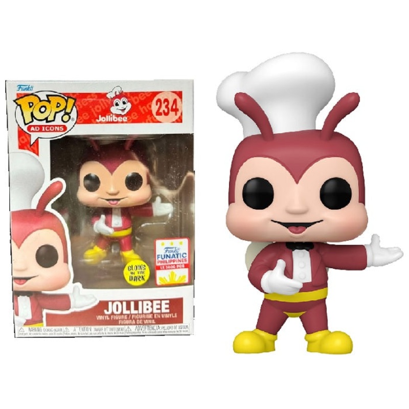 Ad Icons Pop! Vinyl Figure Jollibee [Glow] [Funko Funatics Philippines] [234]