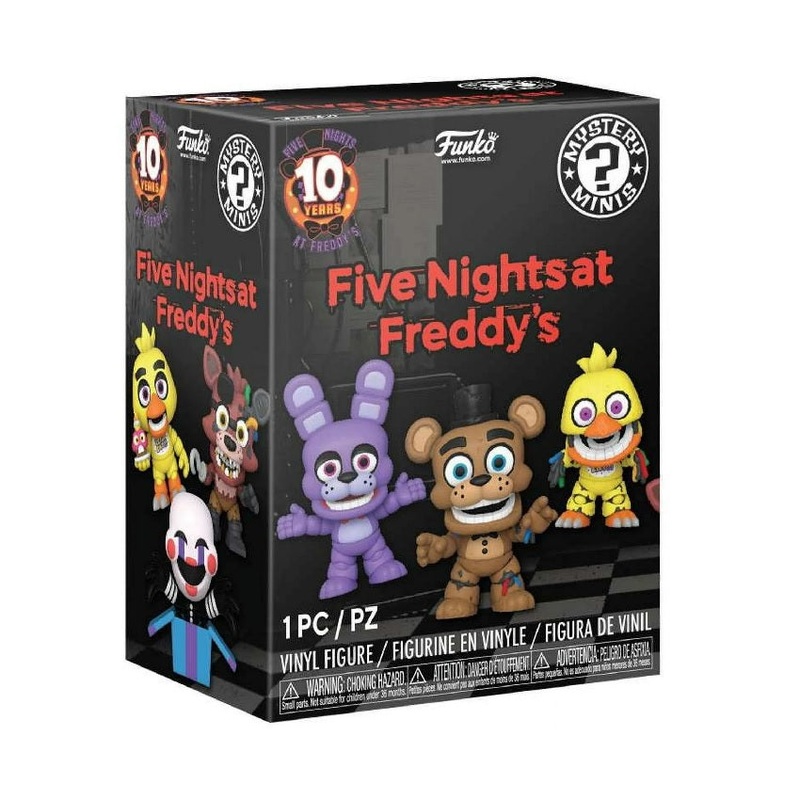 Five Nights at Freddy’s 10th Year Anniversary Mystery Minis: [1 Blind Box]