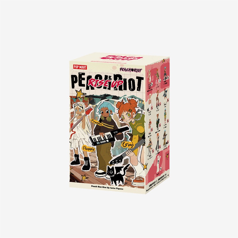 POP MART Peach Riot Rise Up Series Figures [1 Blind Box]