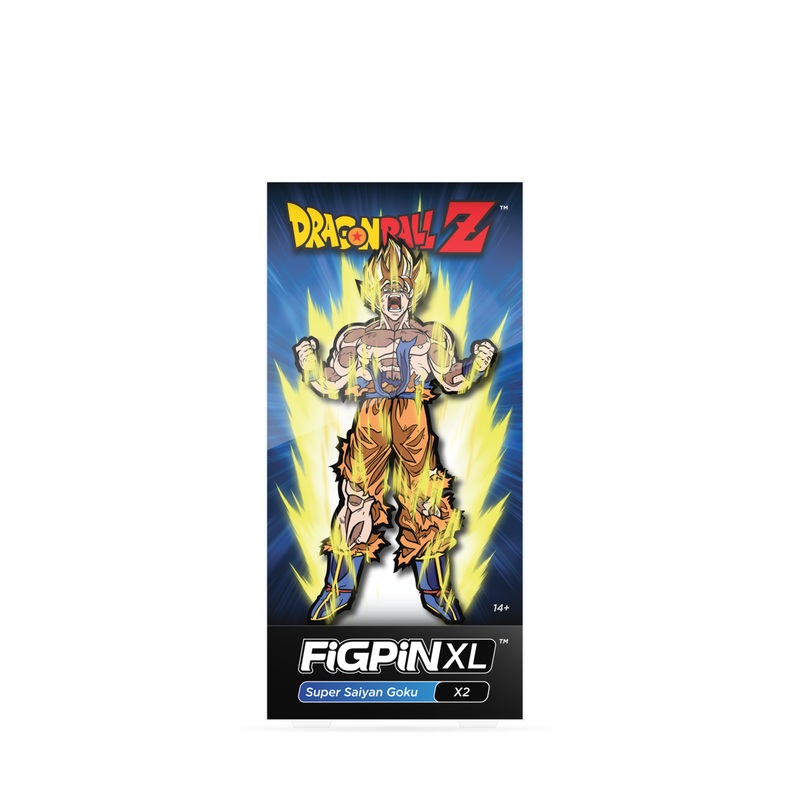 Dragon Ball Z: FiGPiN XL Enamel Pin Super Saiyan Goku [X2]