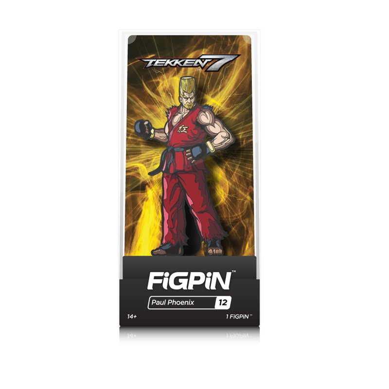 Tekken 7: FiGPiN Enamel Pin Paul Phoenix [12]
