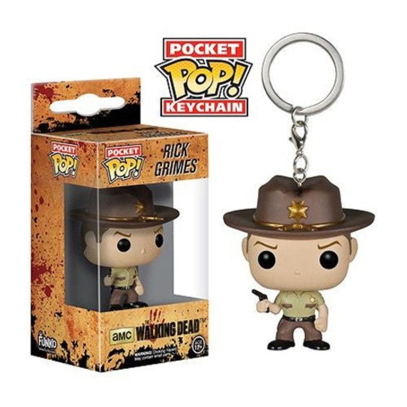The Walking Dead Pocket Pop! Keychain Rick Grimes