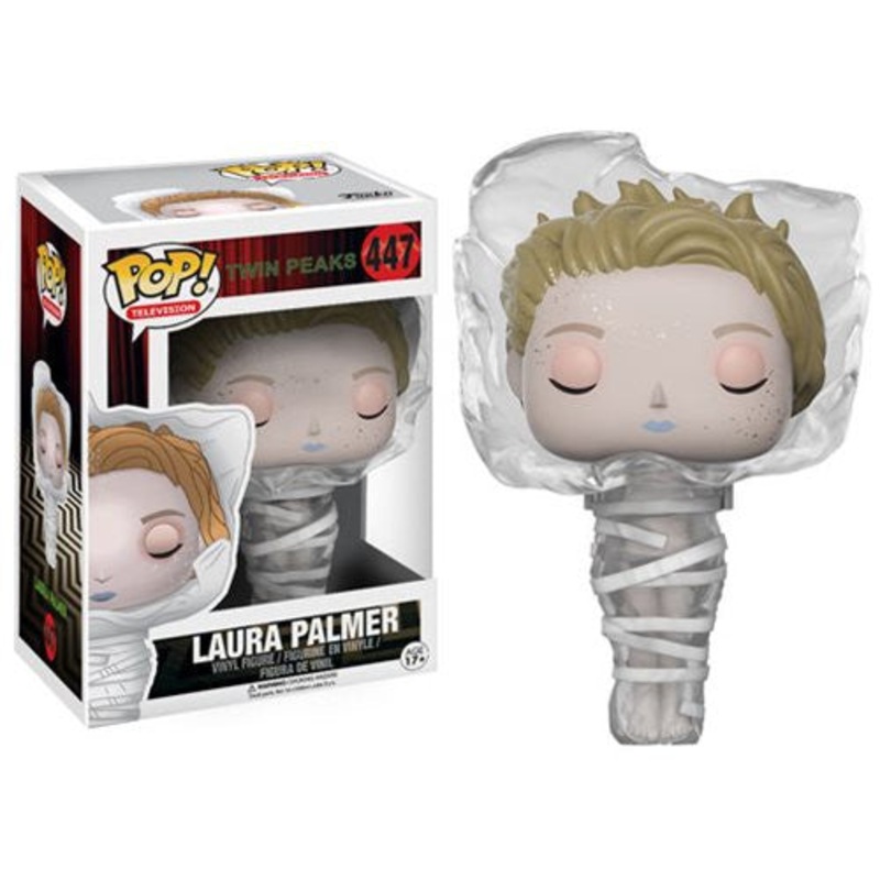 Twin Peaks Pop! Vinyl Figure Laura Palmer in Plastic Wrap