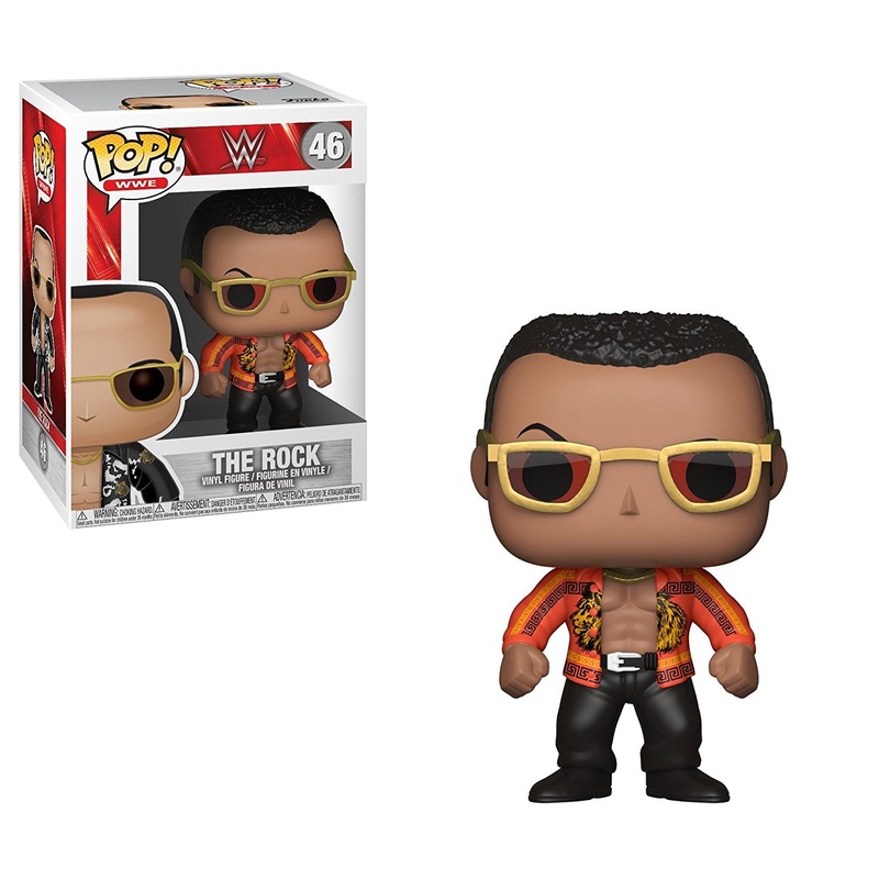 WWE Pop! Vinyl Figure The Rock Old School [46]