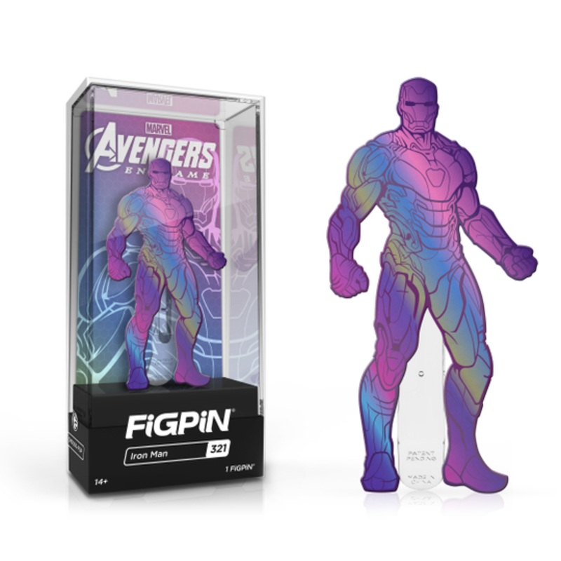 Avengers Endgame: FiGPiN Enamel Pin Iron Man (Infinity Stone) [321]